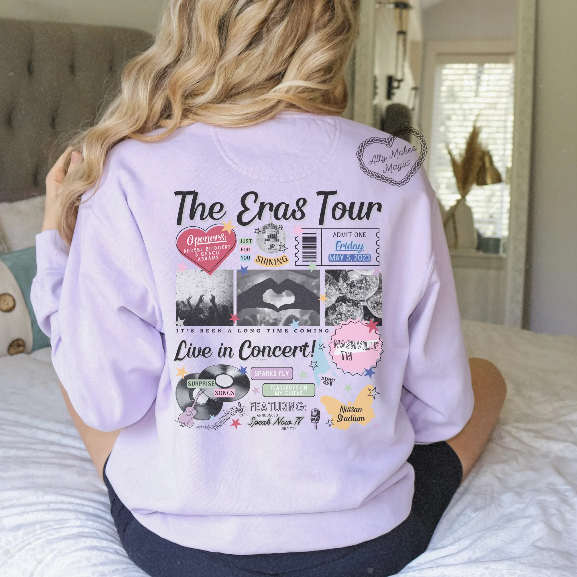 nashville night 1 pullover | comfort colors *custom* sold by Ally Makes Magic