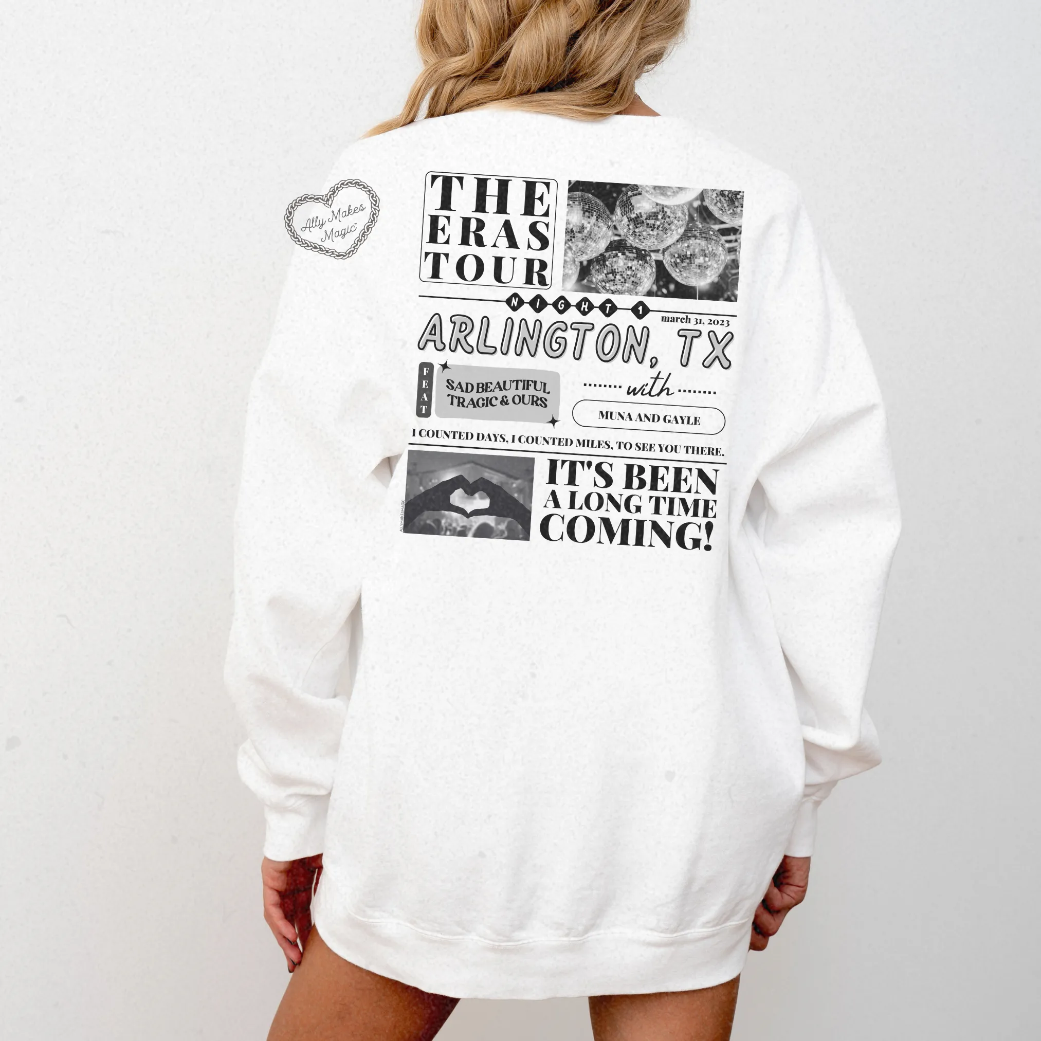 arlington night 1 pullover | comfort colors *custom* sold by Ally Makes Magic product image thumbnail 3