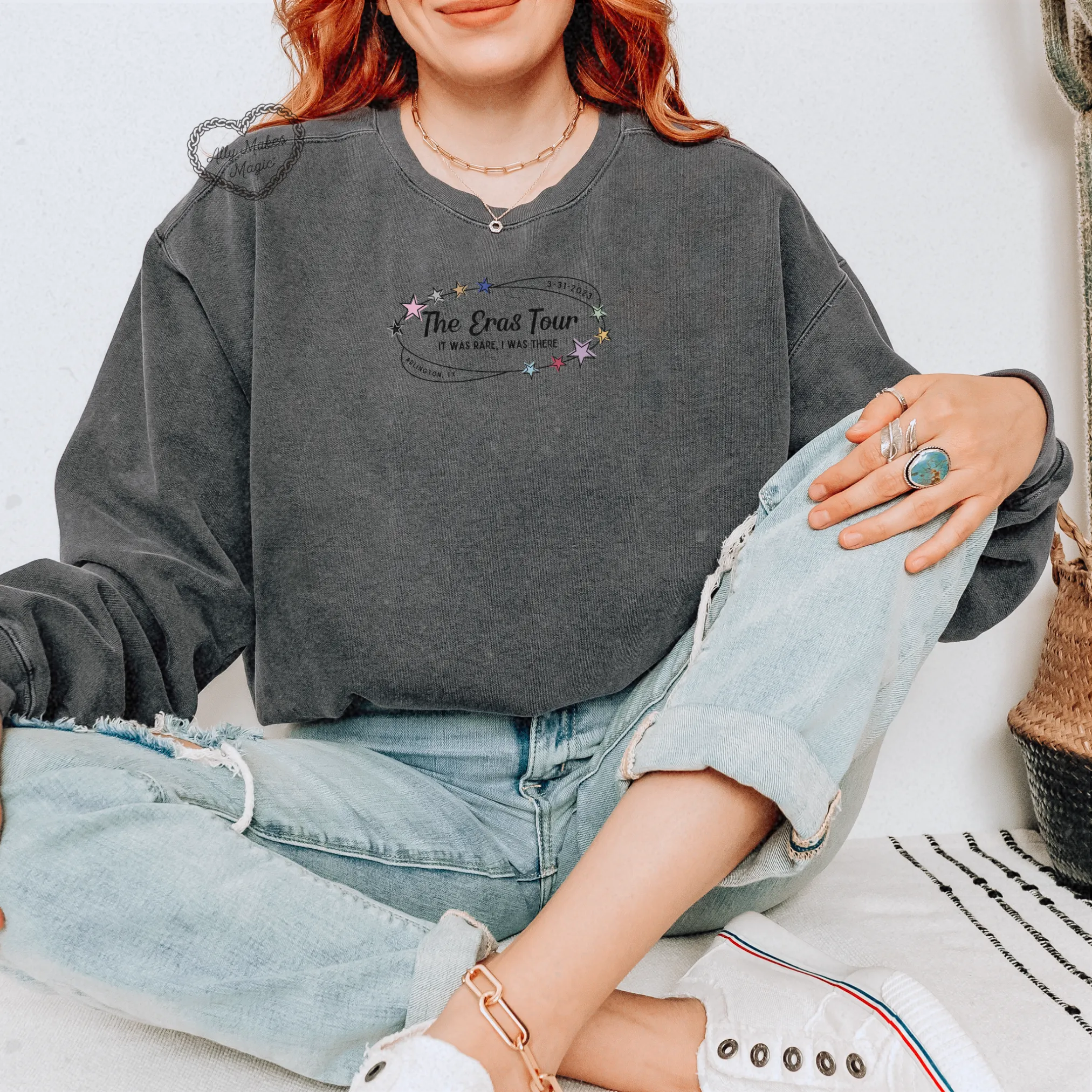 arlington night 1 pullover | comfort colors *custom* sold by Ally Makes Magic product image thumbnail 2