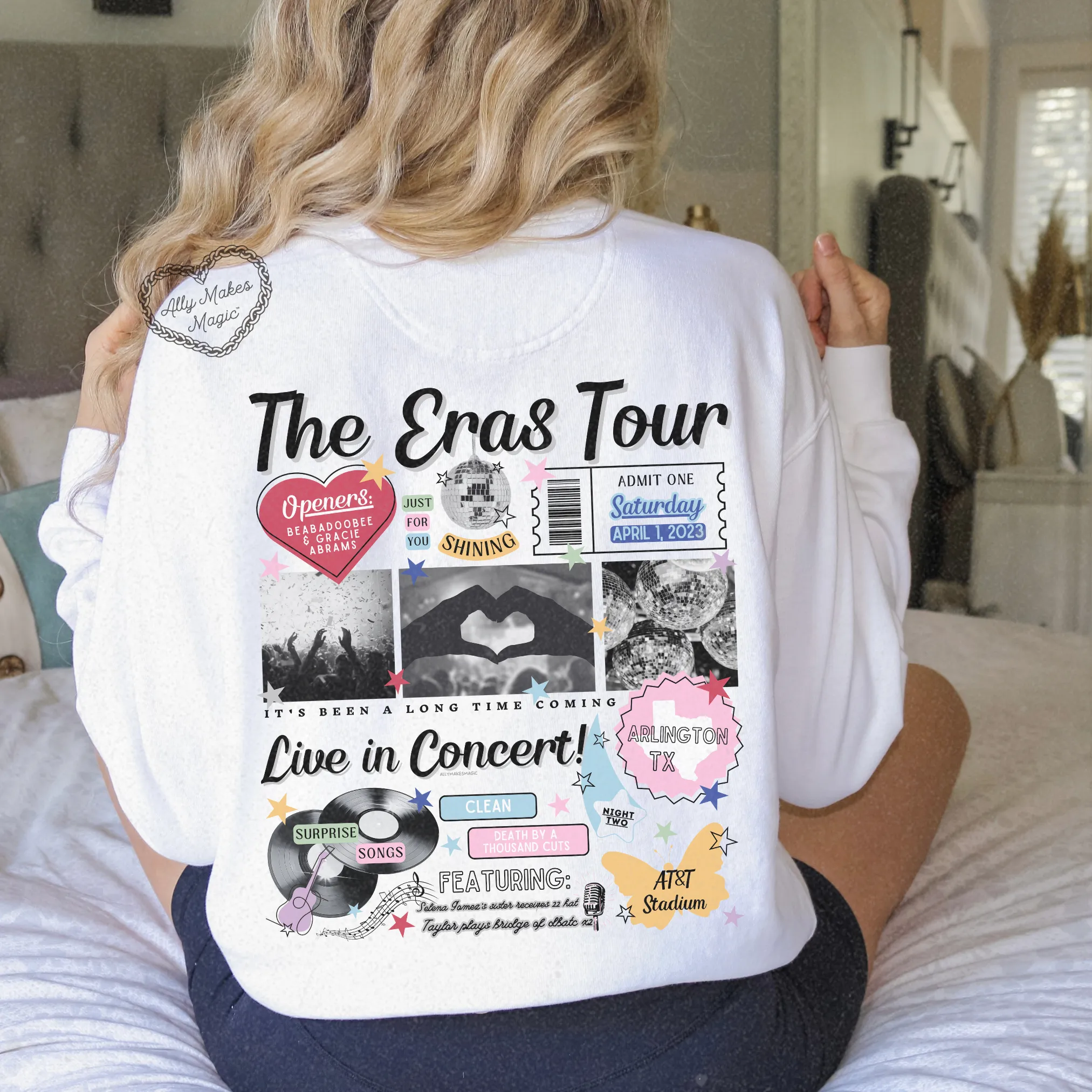 arlington night 2 pullover | comfort colors *custom* sold by Ally Makes Magic