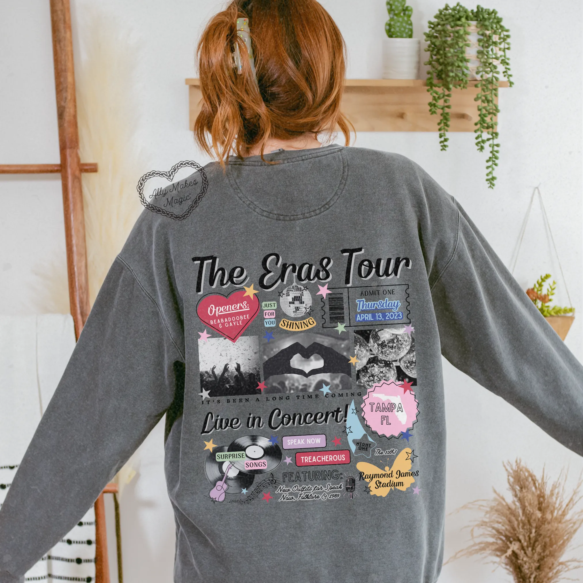 tampa night 1 pullover | comfort colors *custom* sold by Ally Makes Magic