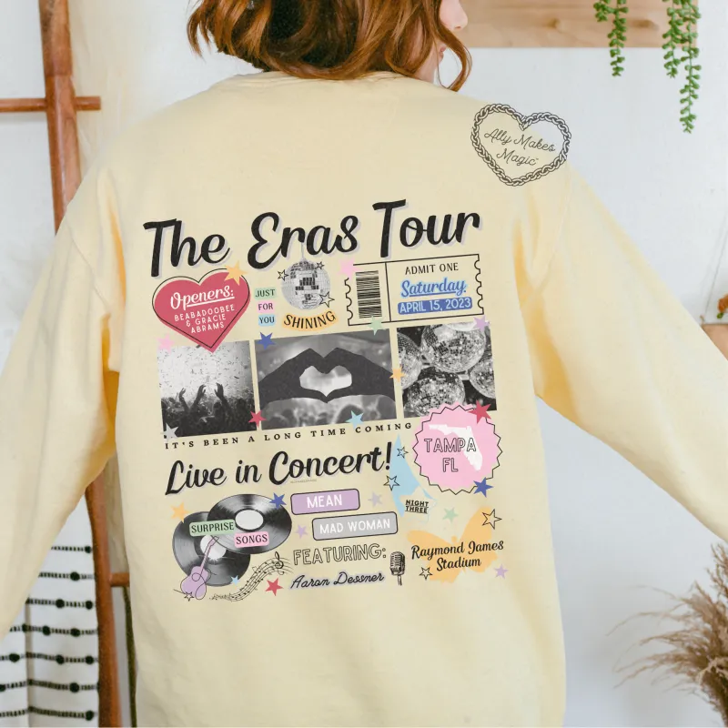 tampa night 3 pullover | comfort colors *custom* sold by Ally Makes Magic