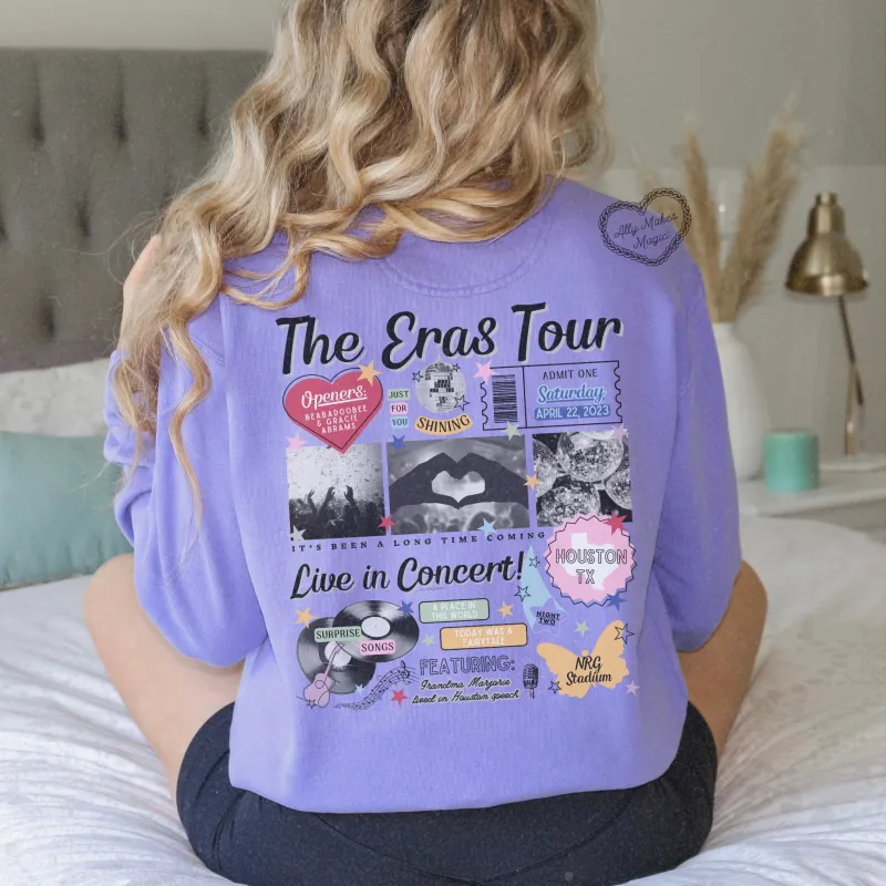 houston night 2 pullover | comfort colors *custom* sold by Ally Makes Magic