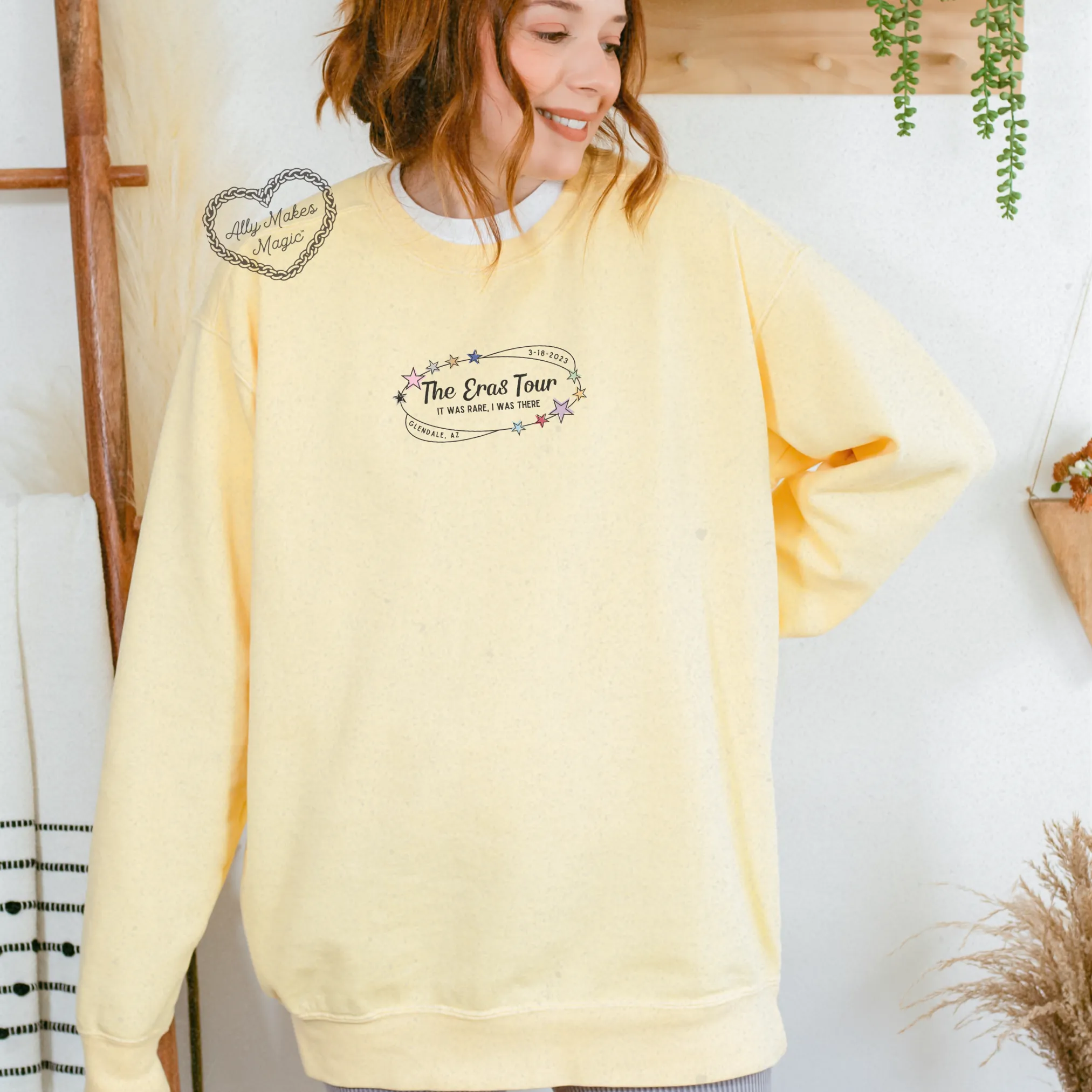 glendale night 2 pullover | comfort colors *custom* sold by Ally Makes Magic product image thumbnail 2