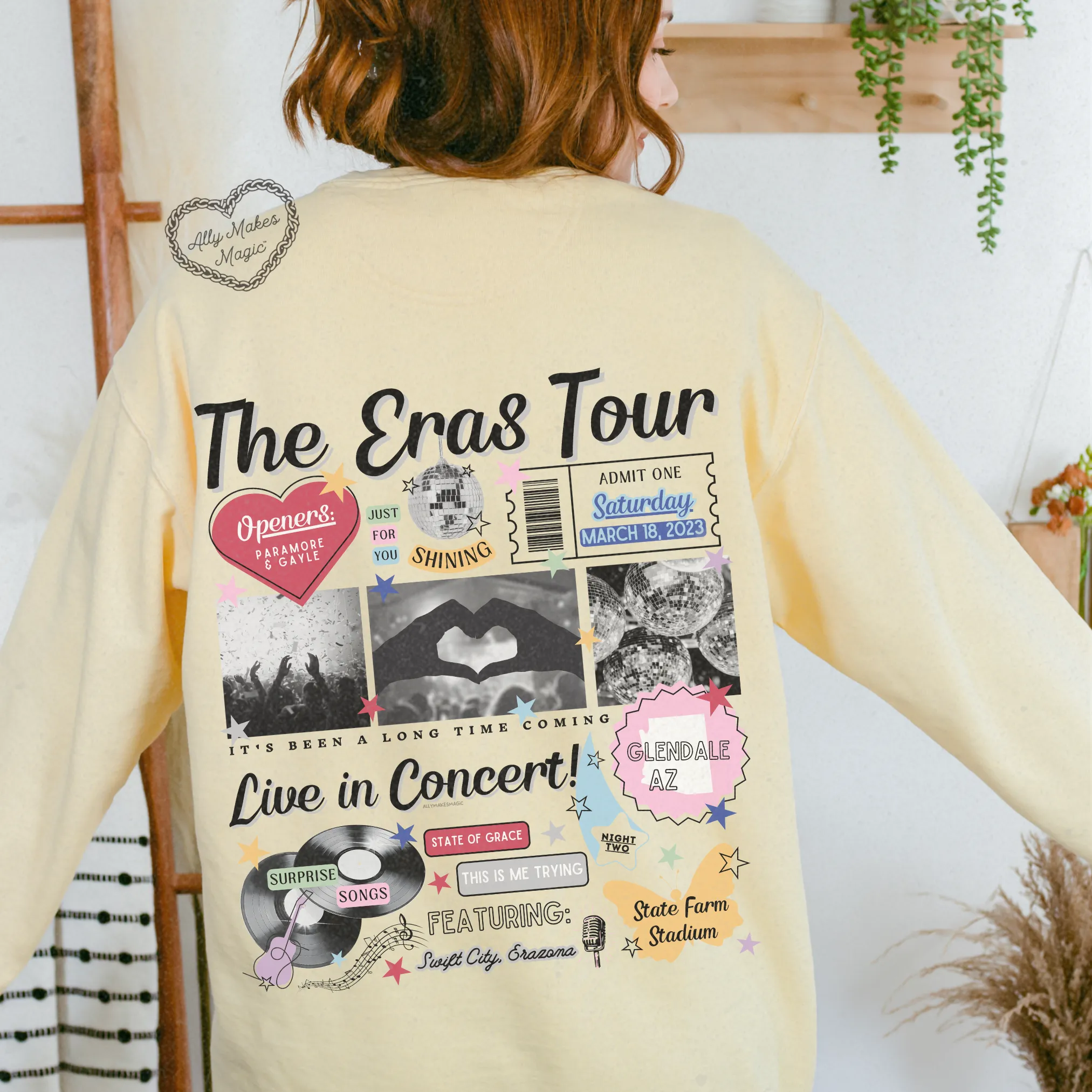 glendale night 2 pullover | comfort colors *custom* sold by Ally Makes Magic