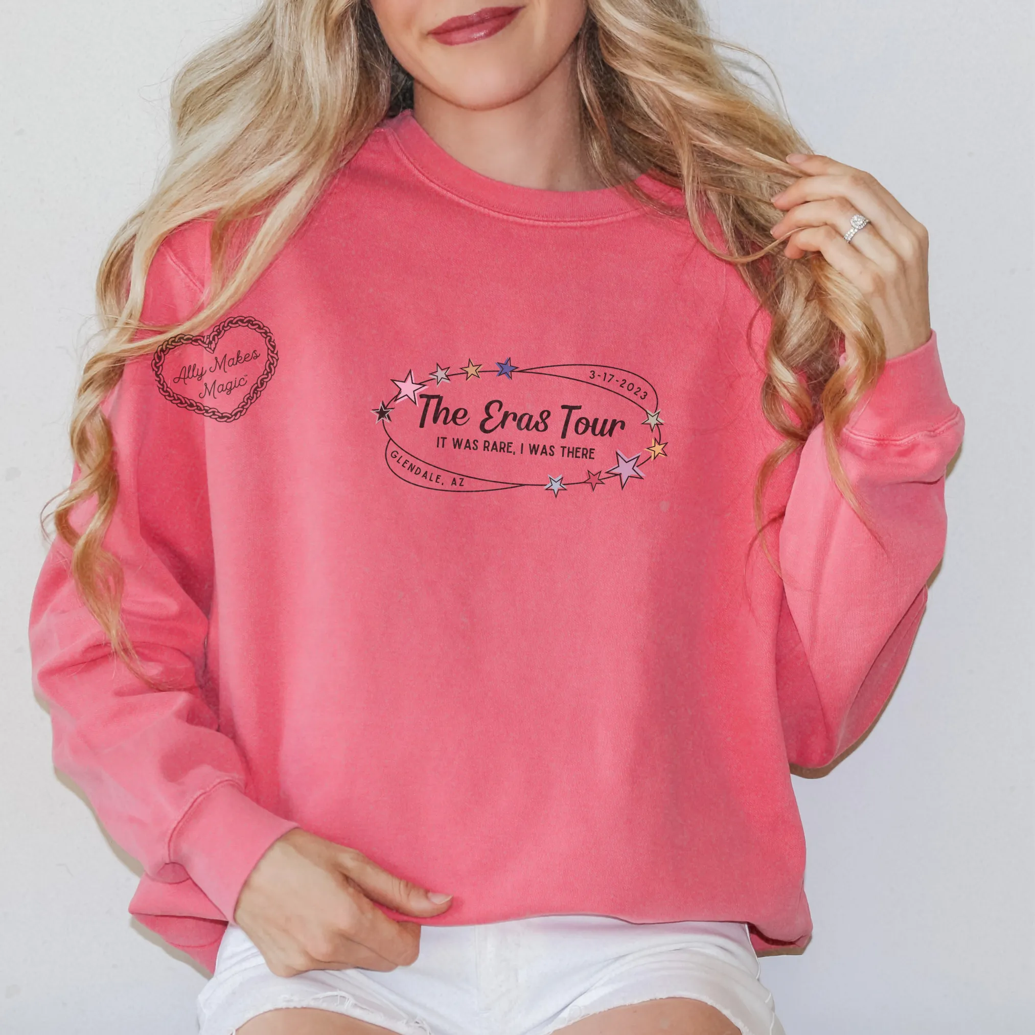 glendale night 1 pullover | comfort colors *custom* sold by Ally Makes Magic product image thumbnail 2