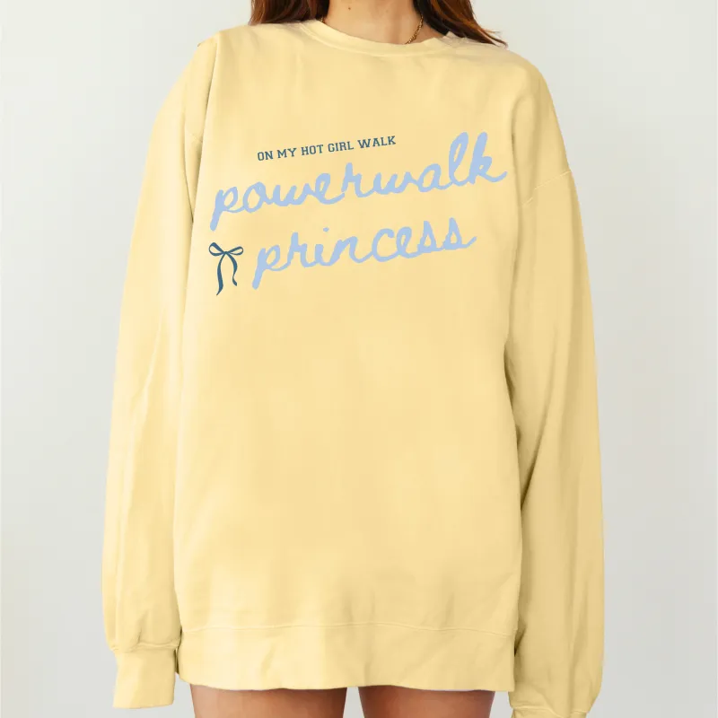 powerwalk princess pullover sold by Ally Makes Magic