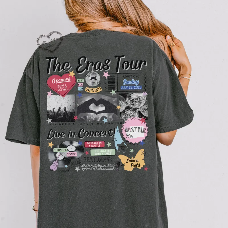 seattle night 2 tee | comfort colors *custom* sold by Ally Makes Magic