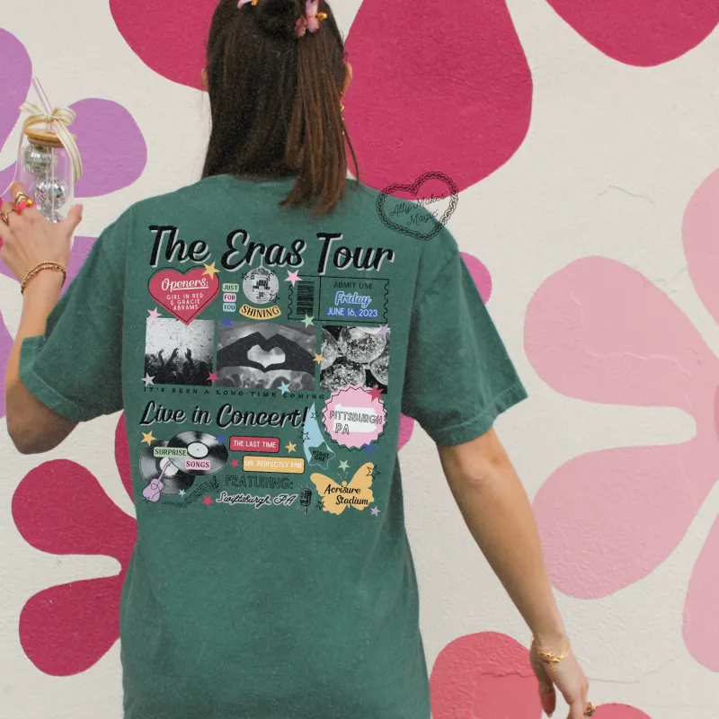 pittsburgh night 1 tee | comfort colors *custom* sold by Ally Makes Magic