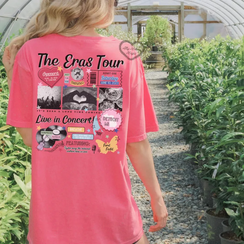 detroit night 2 tee | comfort colors *custom* sold by Ally Makes Magic