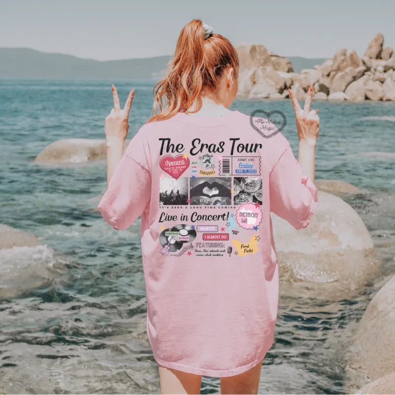 detroit night 1 tee | comfort colors *custom* sold by Ally Makes Magic