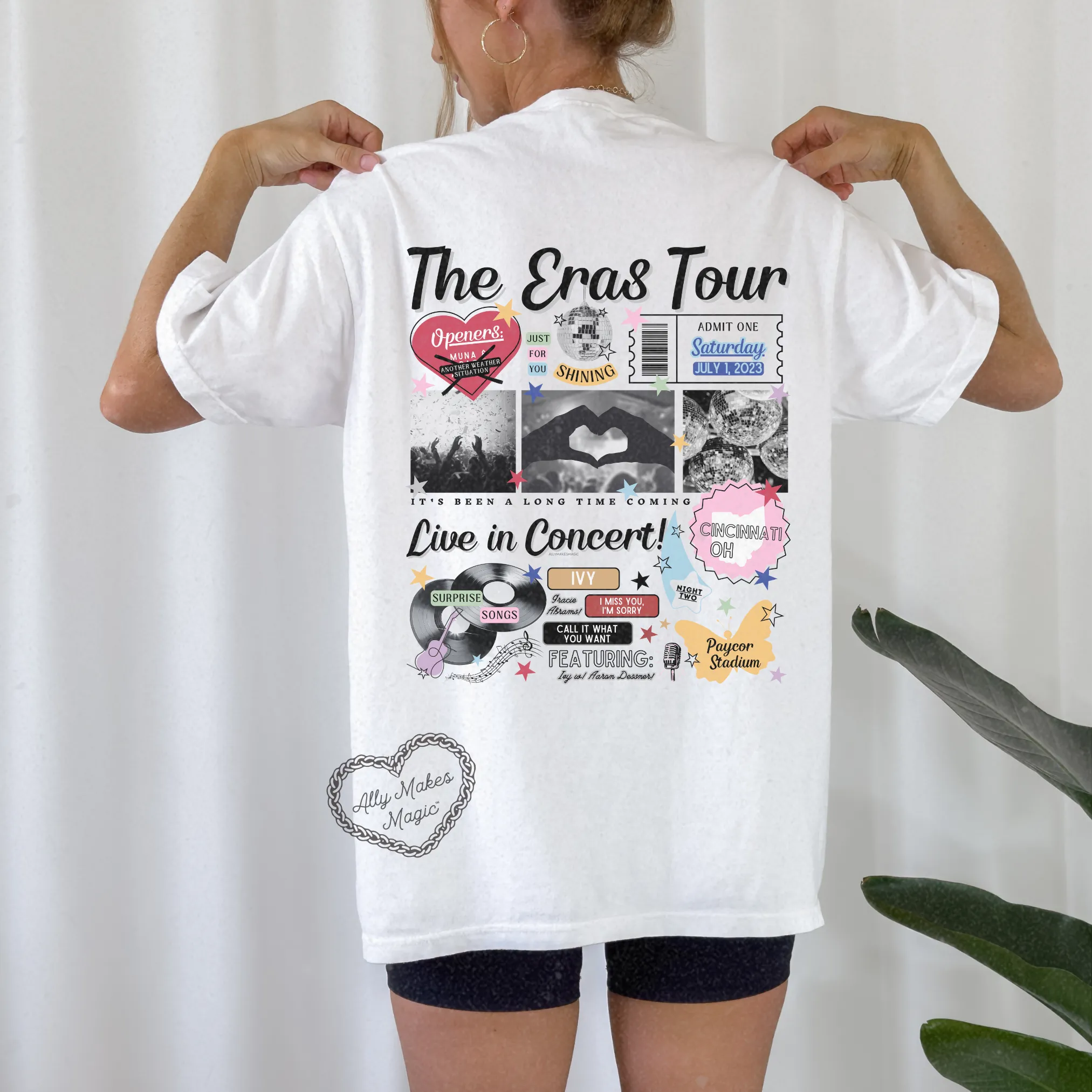 cincinnati night 2 tee | comfort colors *custom* sold by Ally Makes Magic