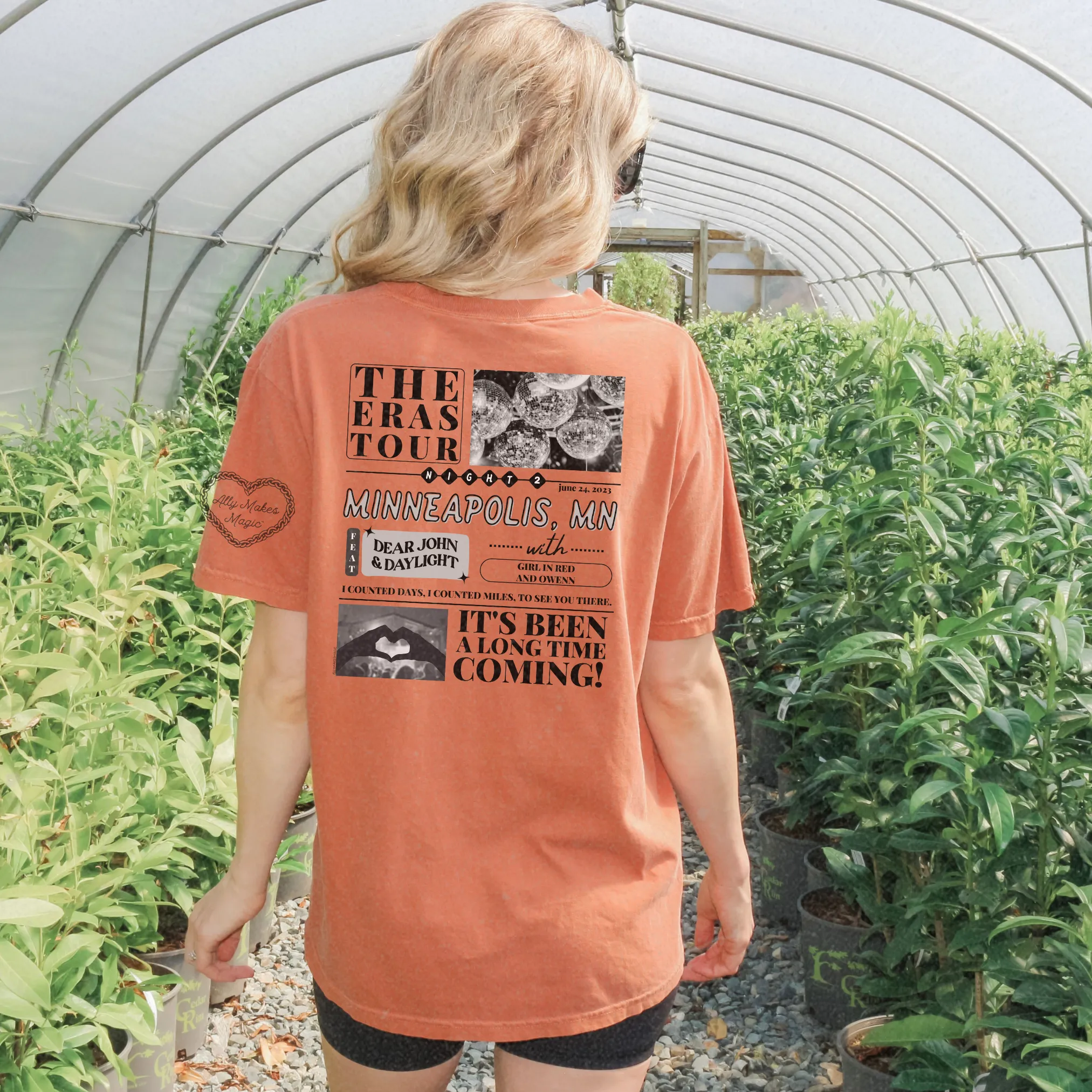 minneapolis night 2 tee | comfort colors *custom* sold by Ally Makes Magic product image thumbnail 3