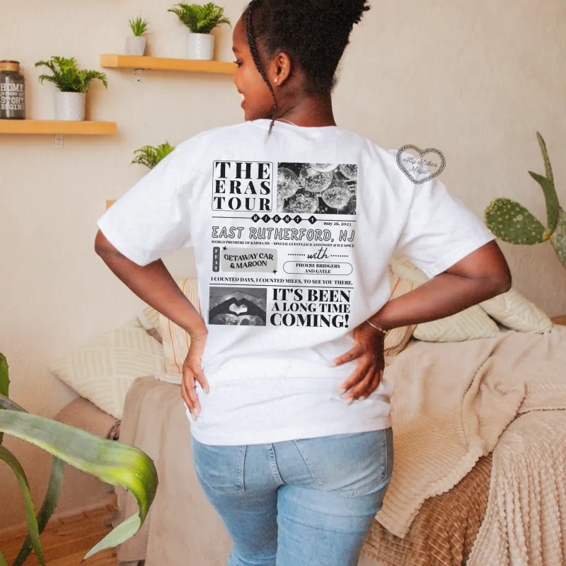 east rutherford night 1 tee | comfort colors *custom* sold by Ally Makes Magic
