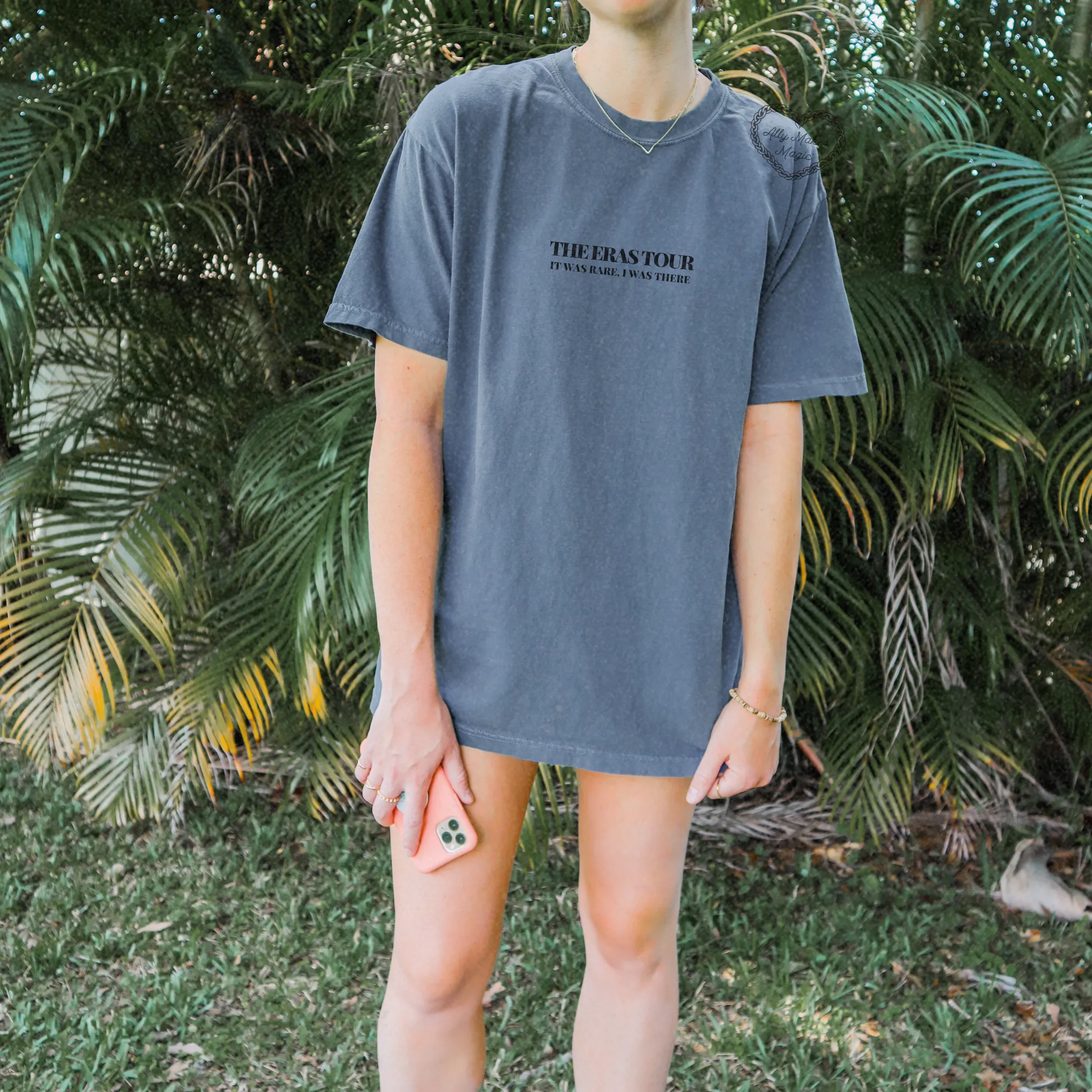 east rutherford night 3 tee | comfort colors *custom* sold by Ally Makes Magic product image thumbnail 4