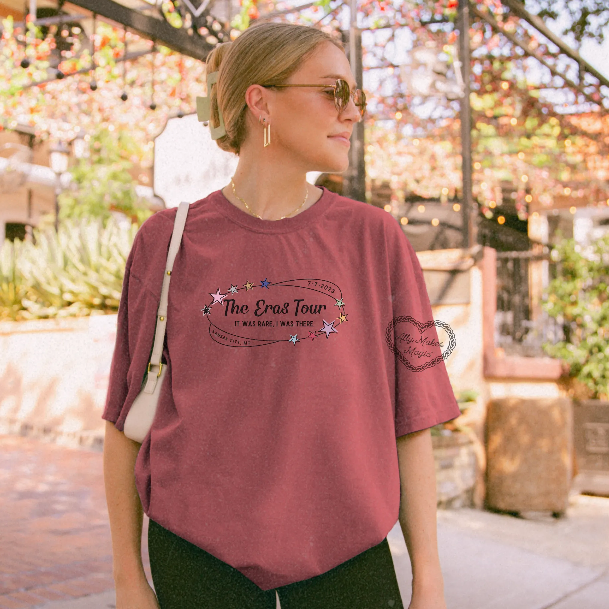 kansas city night 1 tee | comfort colors *custom* sold by Ally Makes Magic product image thumbnail 4