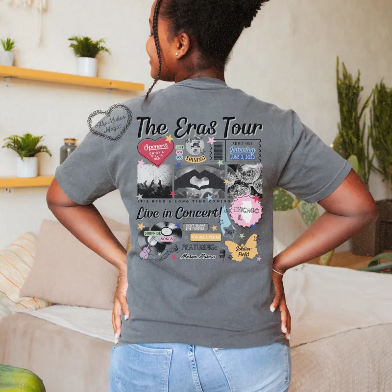 chicago night 2 tee | comfort colors *custom* sold by Ally Makes Magic