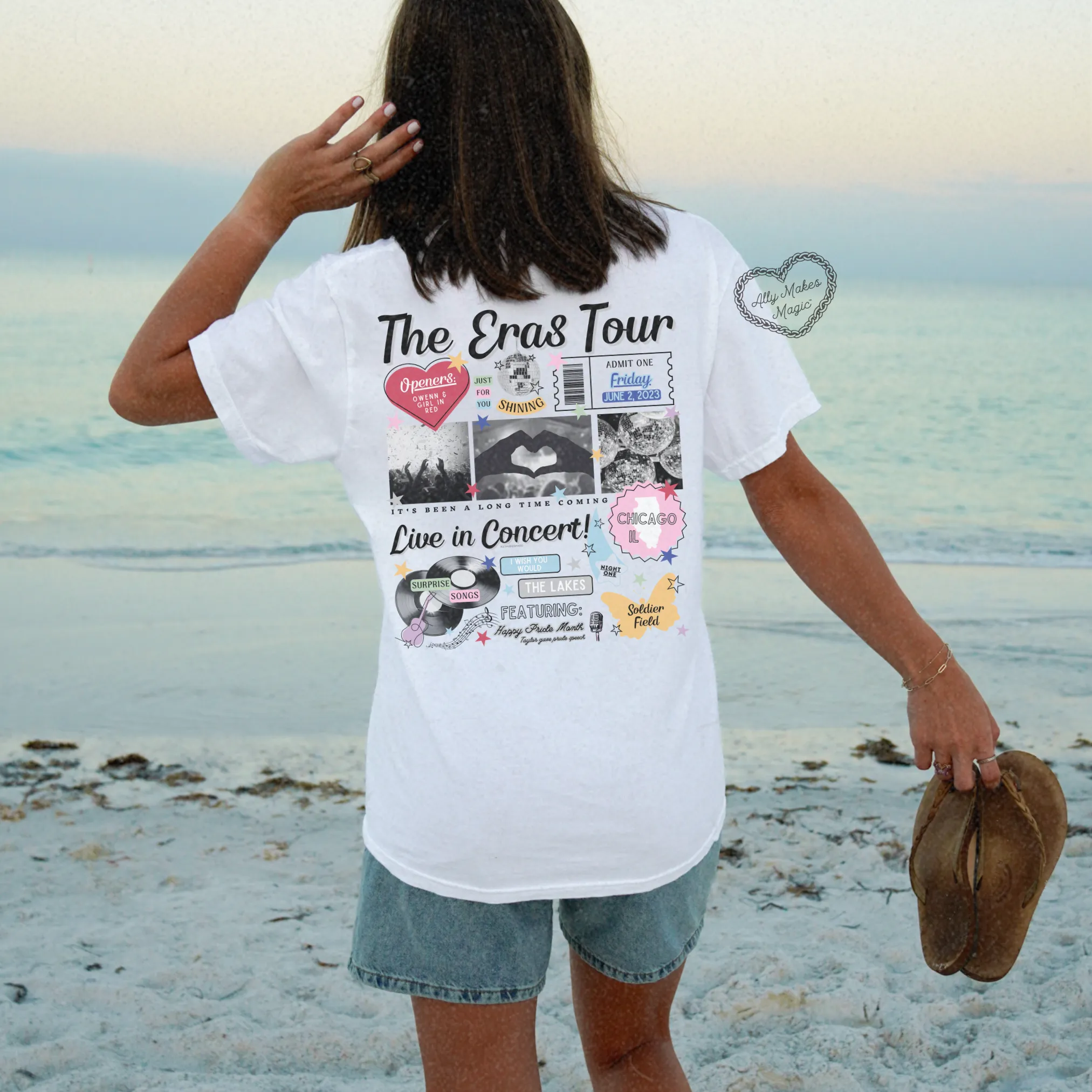 chicago night 1 tee | comfort colors *custom* sold by Ally Makes Magic