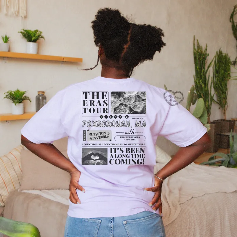 foxborough night 2 tee | comfort colors *custom* sold by Ally Makes Magic
