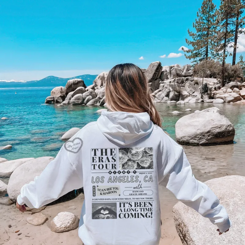 los angeles night 1 hoodie *custom* sold by Ally Makes Magic