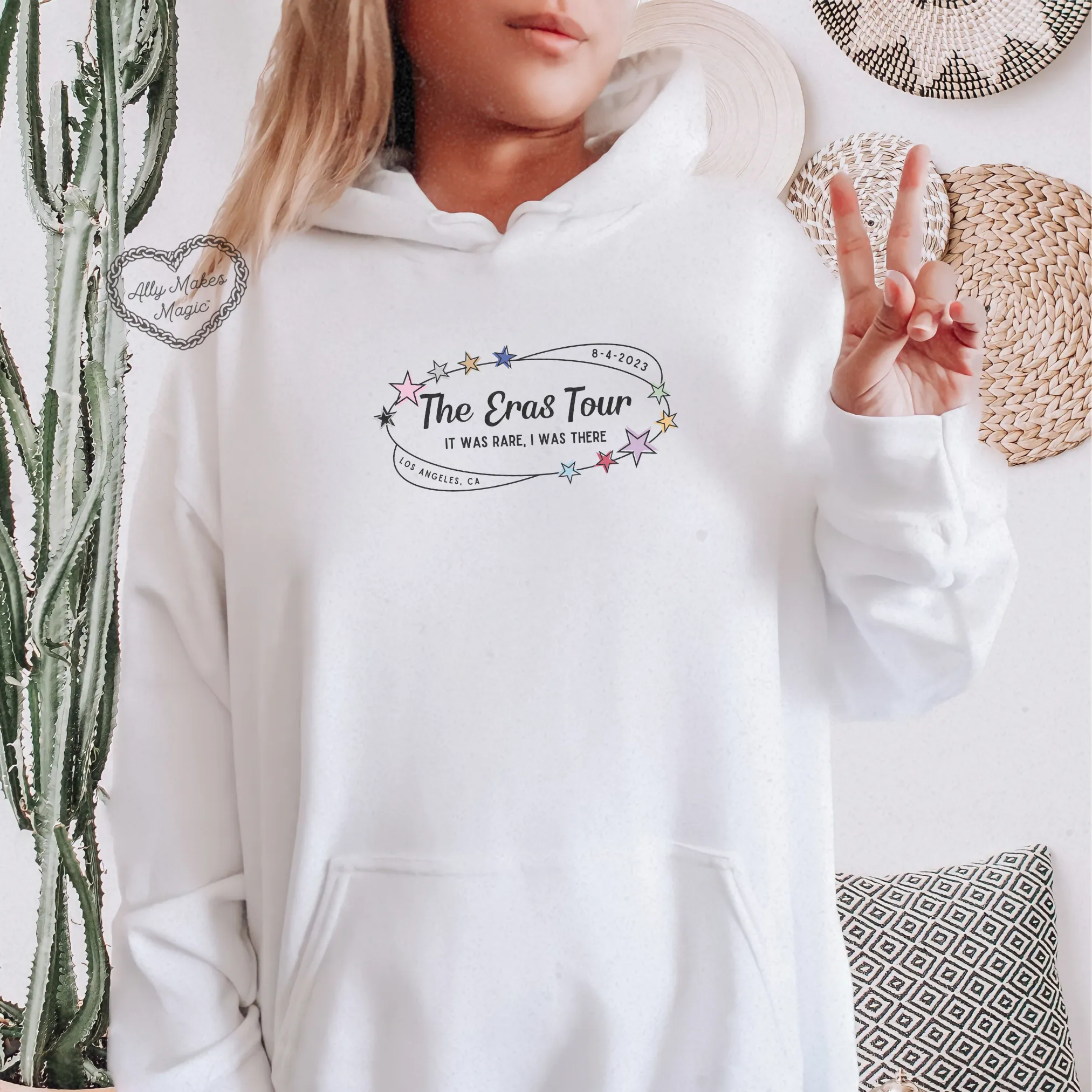 los angeles night 2 hoodie *custom* sold by Ally Makes Magic product image thumbnail 4