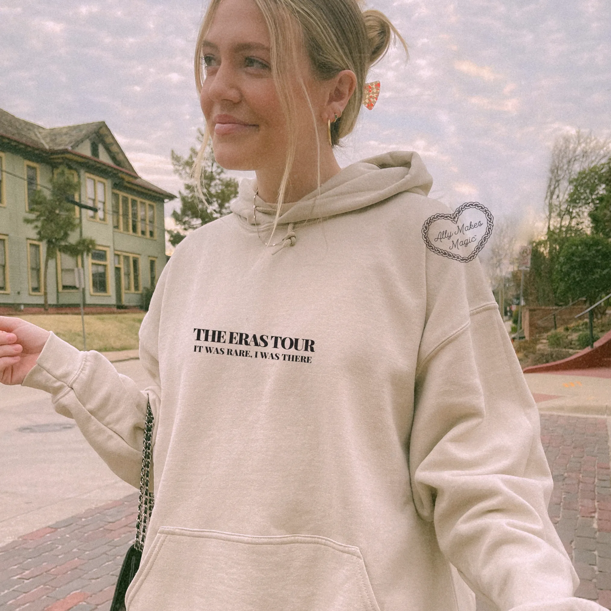 cincinnati night 1 hoodie *custom* sold by Ally Makes Magic product image thumbnail 4