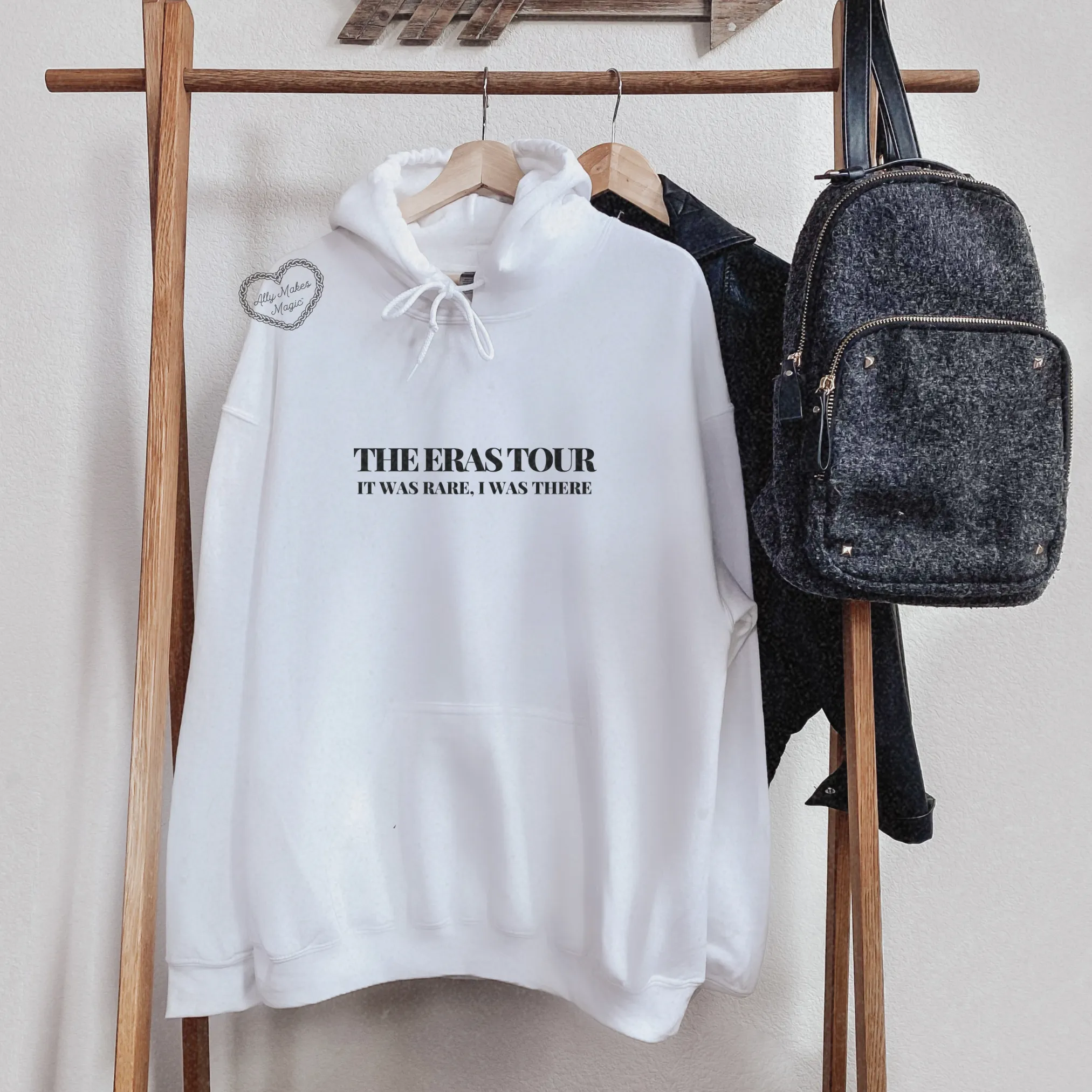 east rutherford night 2 hoodie *custom* sold by Ally Makes Magic product image thumbnail 2