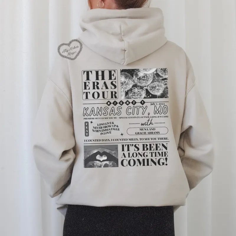 kansas city night 1 hoodie *custom* sold by Ally Makes Magic