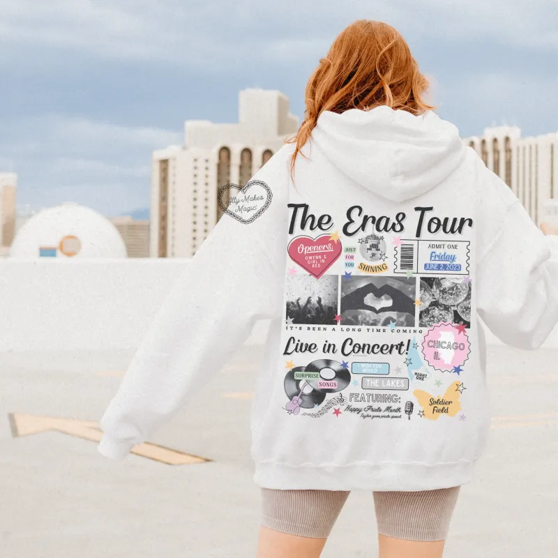 chicago night 1 hoodie *custom* sold by Ally Makes Magic