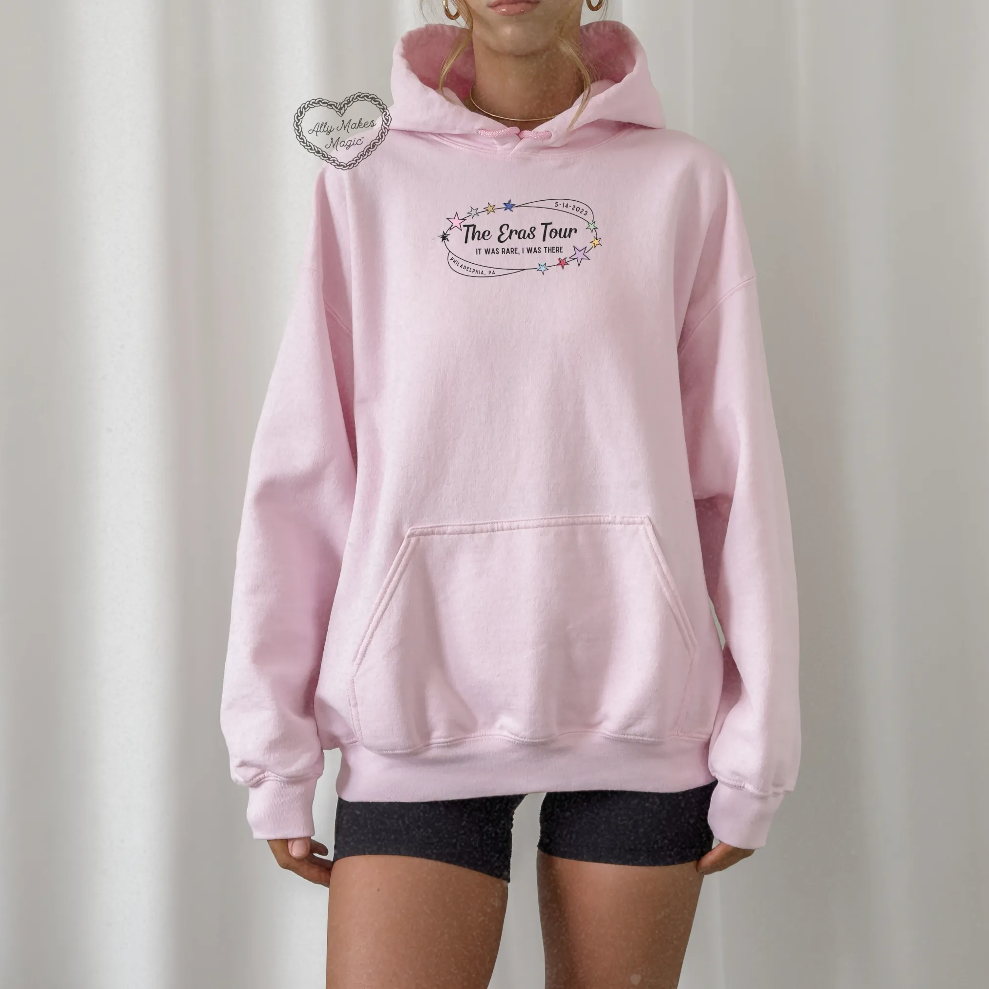 philadelphia night 3 hoodie *custom* sold by Ally Makes Magic product image thumbnail 4