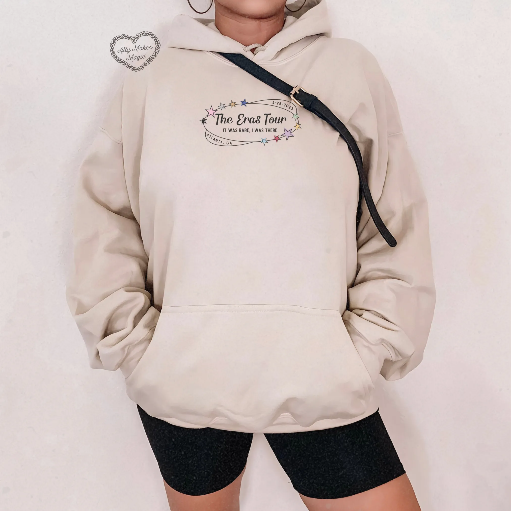 atlanta night 1 hoodie *custom* sold by Ally Makes Magic product image thumbnail 4