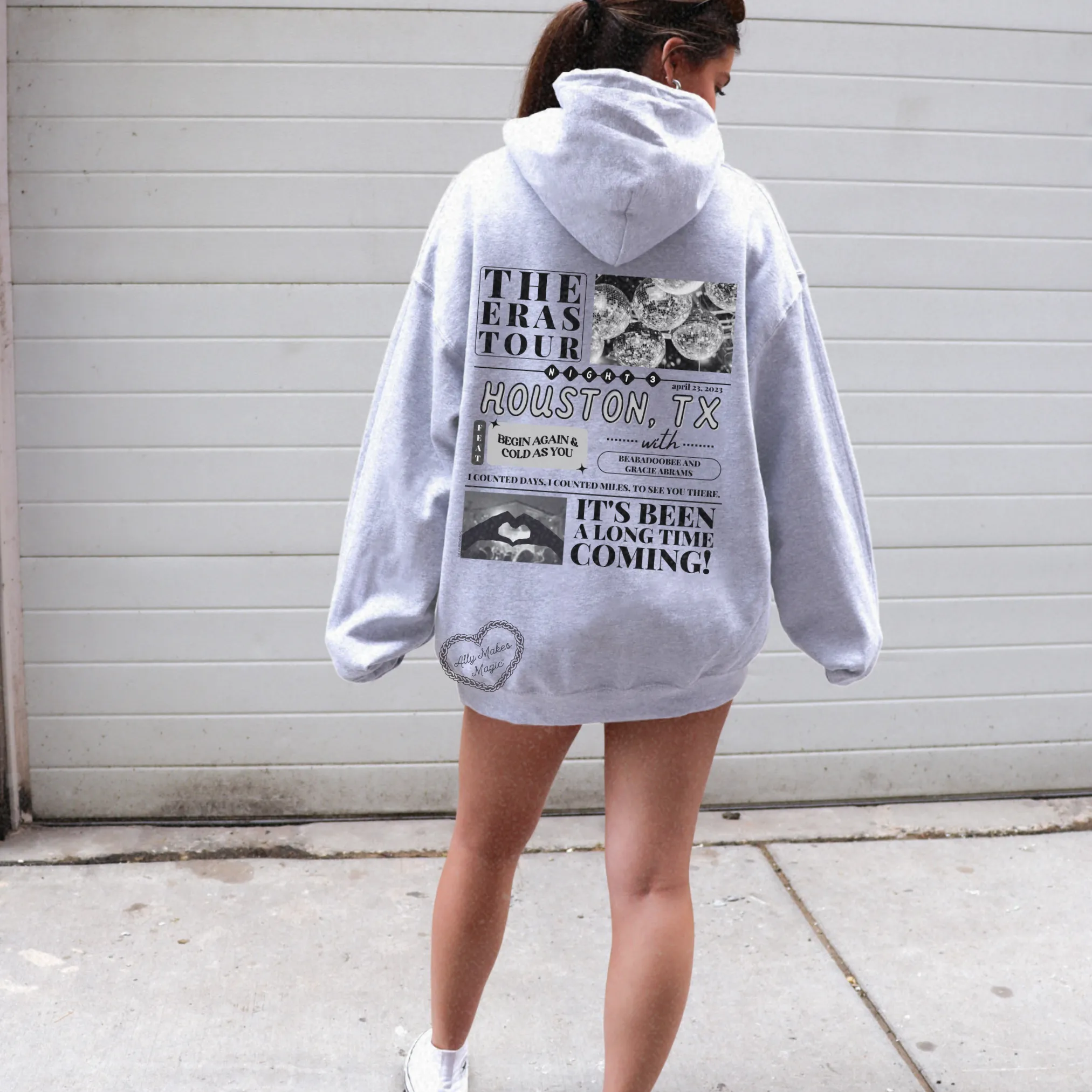 houston night 3 hoodie *custom* sold by Ally Makes Magic