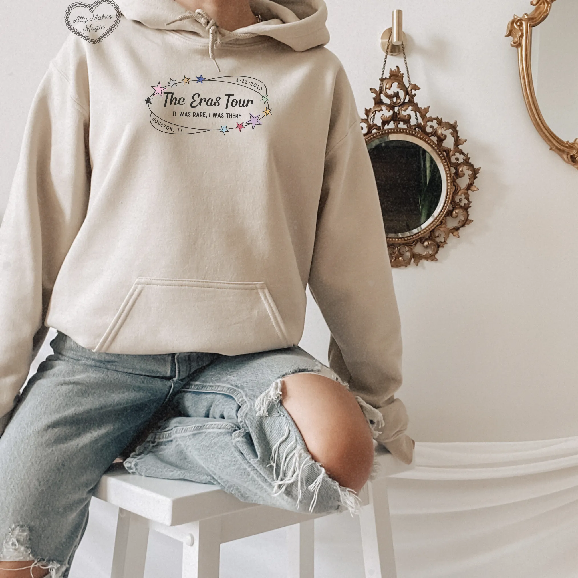 houston night 3 hoodie *custom* sold by Ally Makes Magic product image thumbnail 4