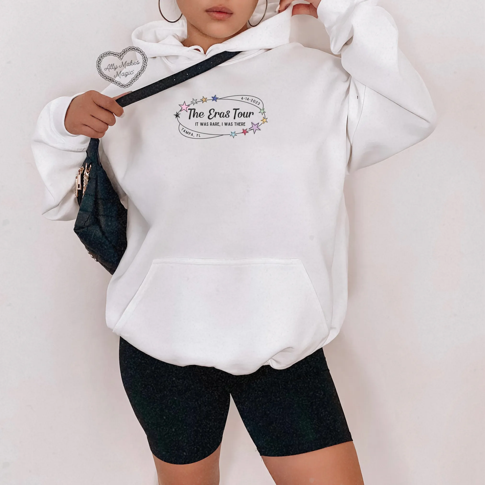 tampa night 2 hoodie *custom* sold by Ally Makes Magic product image thumbnail 4