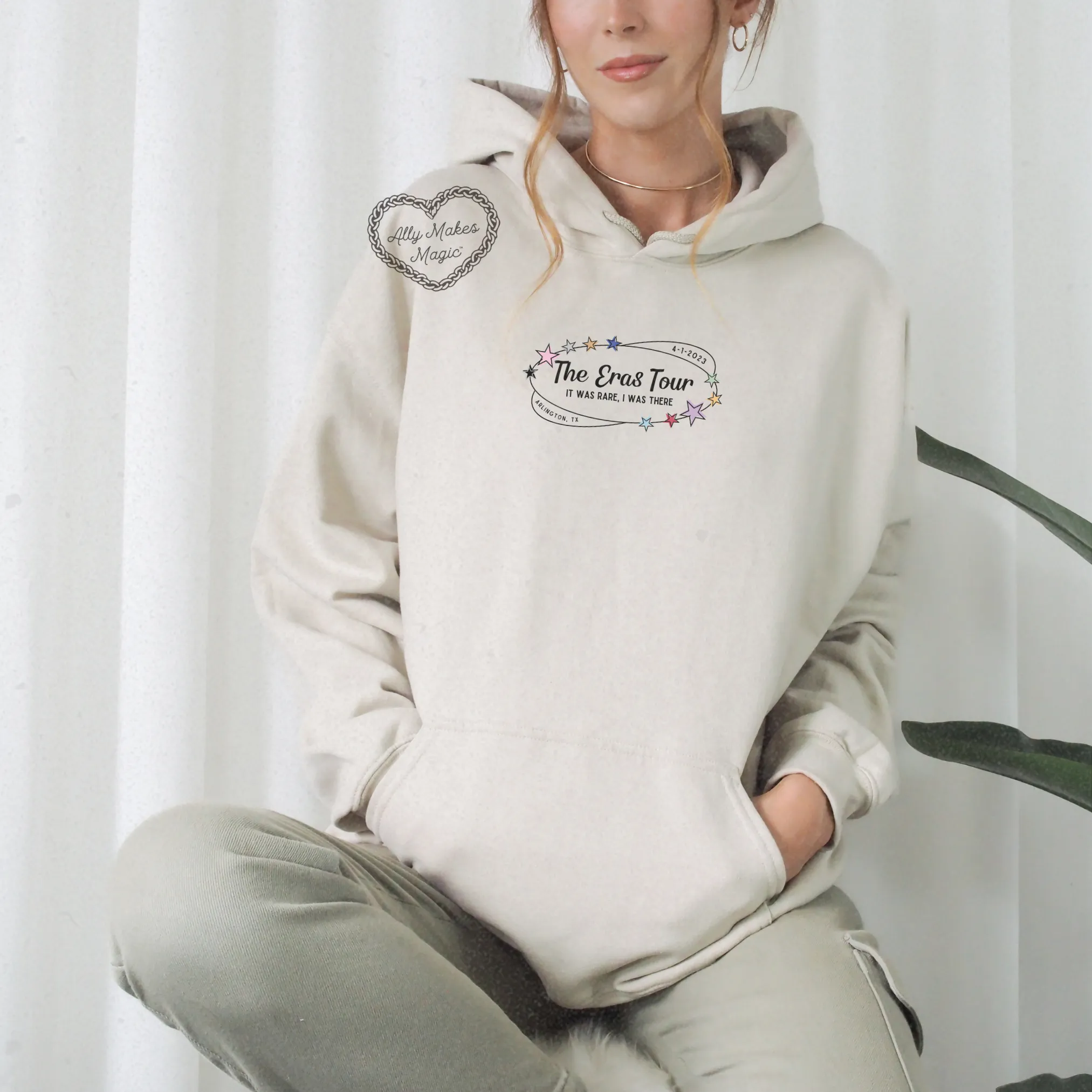 arlington night 2 hoodie *custom* sold by Ally Makes Magic product image thumbnail 4