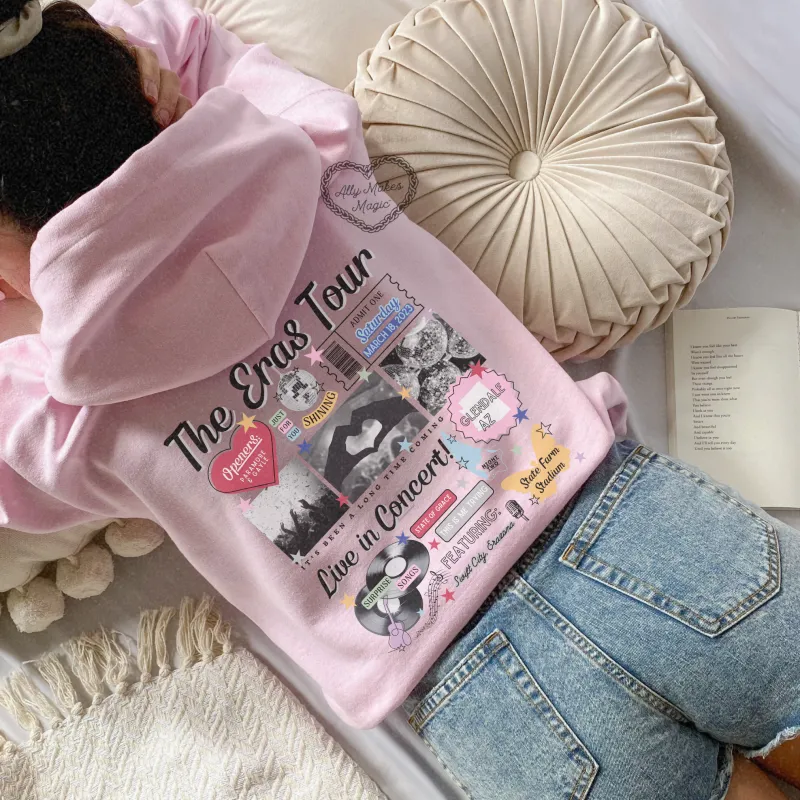 glendale night 2 hoodie *custom* sold by Ally Makes Magic