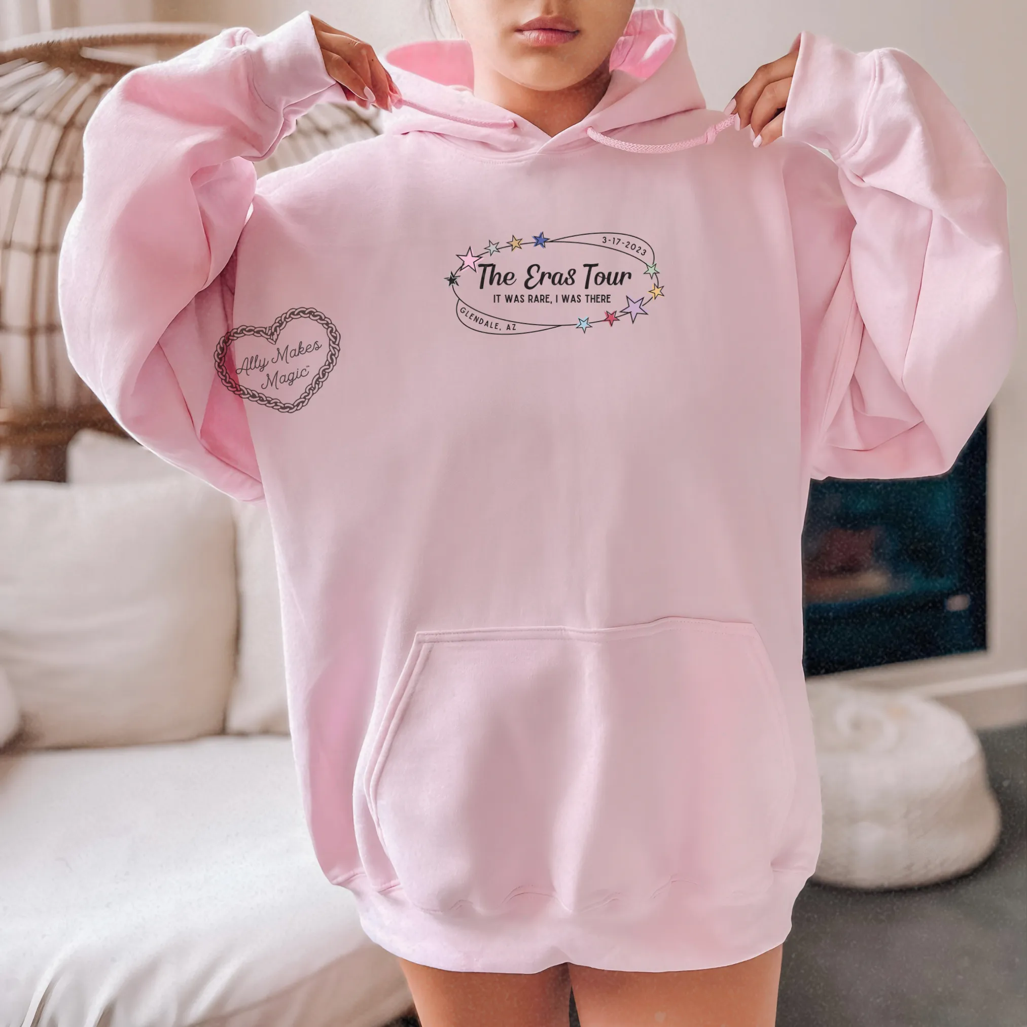 glendale night 1 hoodie *custom* sold by Ally Makes Magic product image thumbnail 4