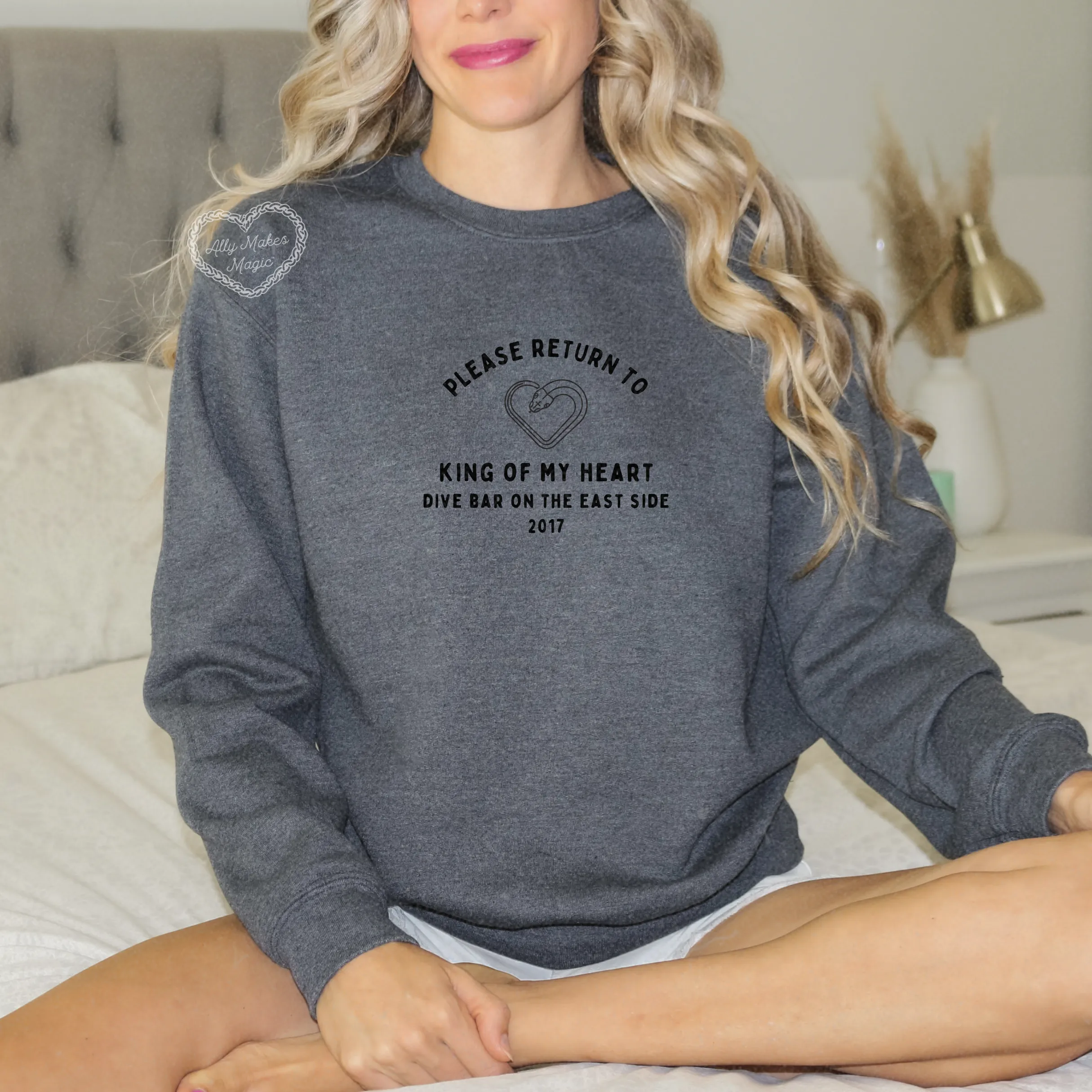 dive bar crewneck sold by Ally Makes Magic product image thumbnail 3