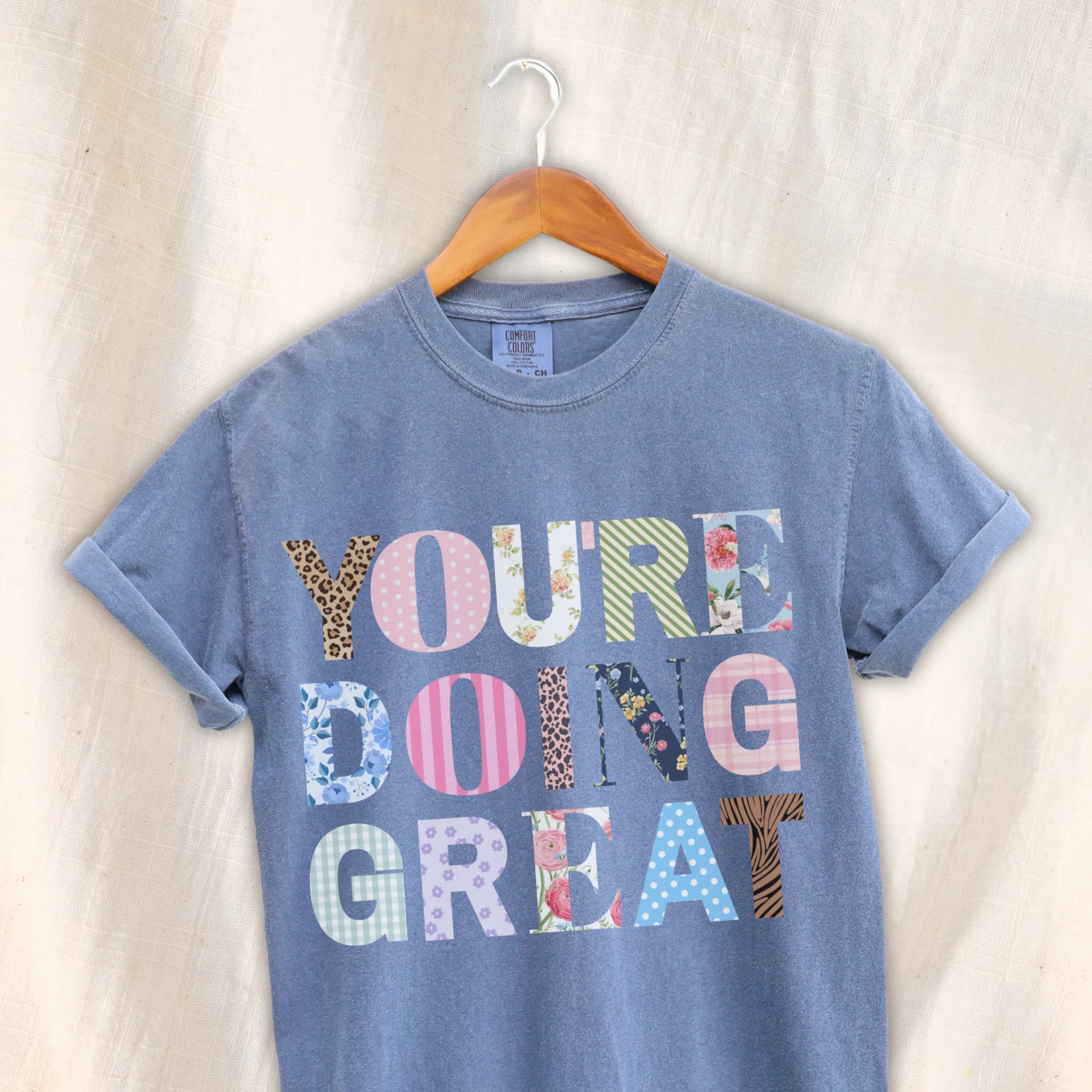 you're doing great tee sold by Ally Makes Magic