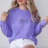 los angeles night 6 pullover | comfort colors *custom* sold by Ally Makes Magic