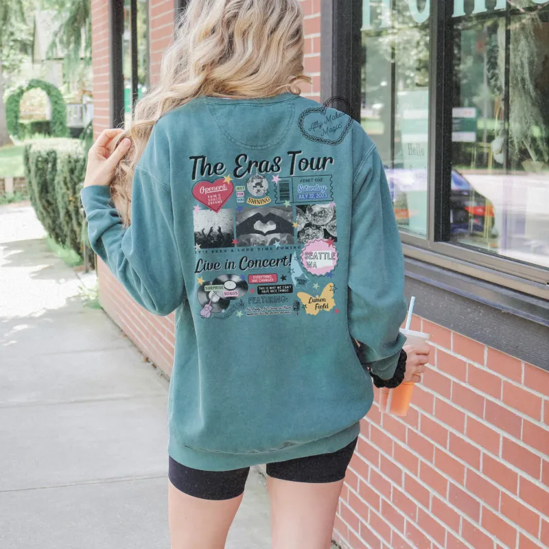 seattle night 1 pullover | comfort colors *custom* sold by Ally Makes Magic