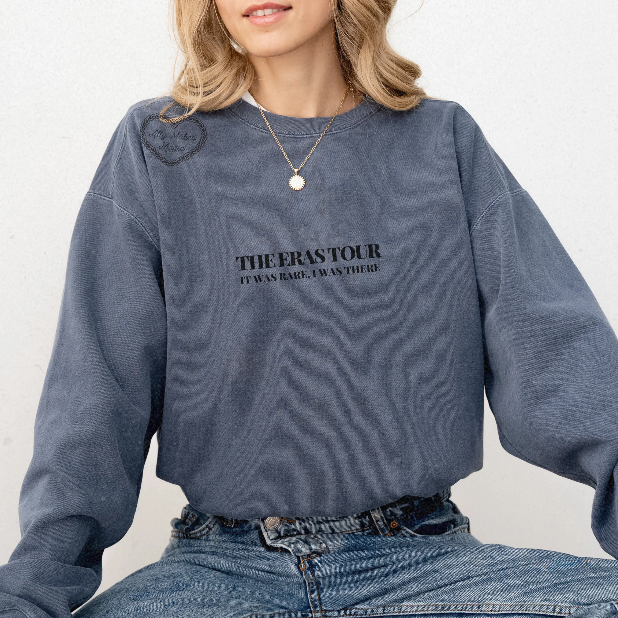 cincinnati night 2 pullover | comfort colors *custom* sold by Ally Makes Magic product image thumbnail 4