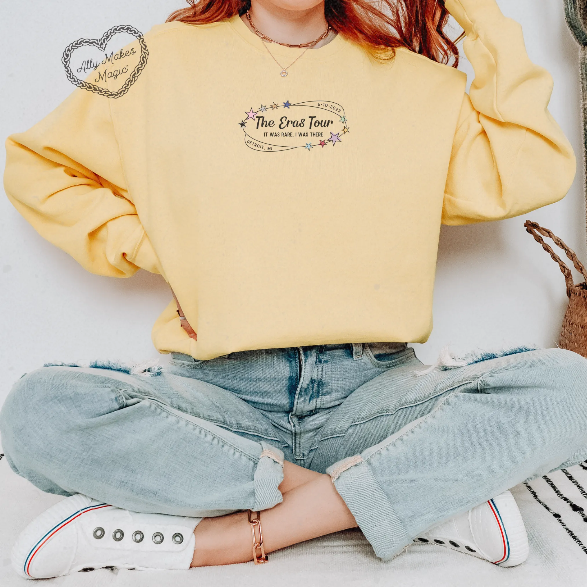 detroit night 2 pullover | comfort colors *custom* sold by Ally Makes Magic product image thumbnail 5