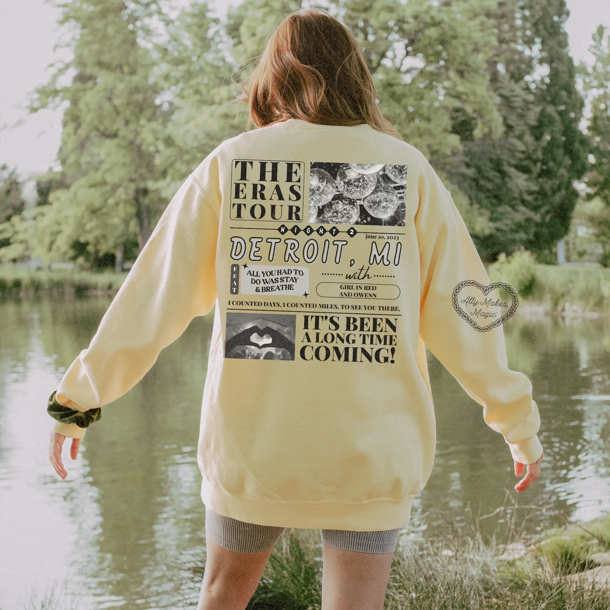 detroit night 2 pullover | comfort colors *custom* sold by Ally Makes Magic