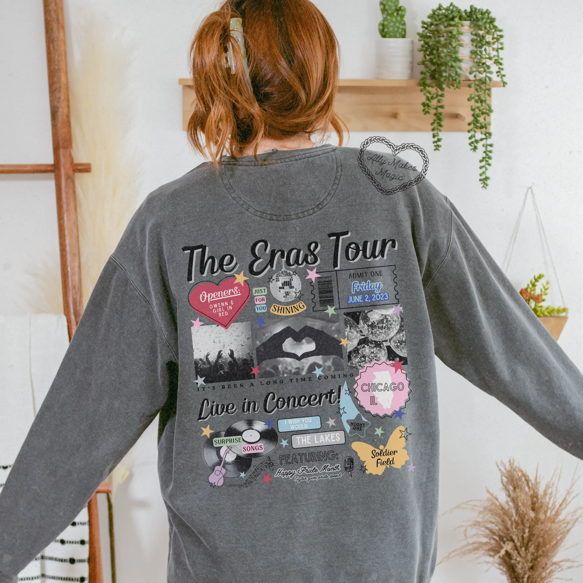 chicago night 1 pullover | comfort colors *custom* sold by Ally Makes Magic