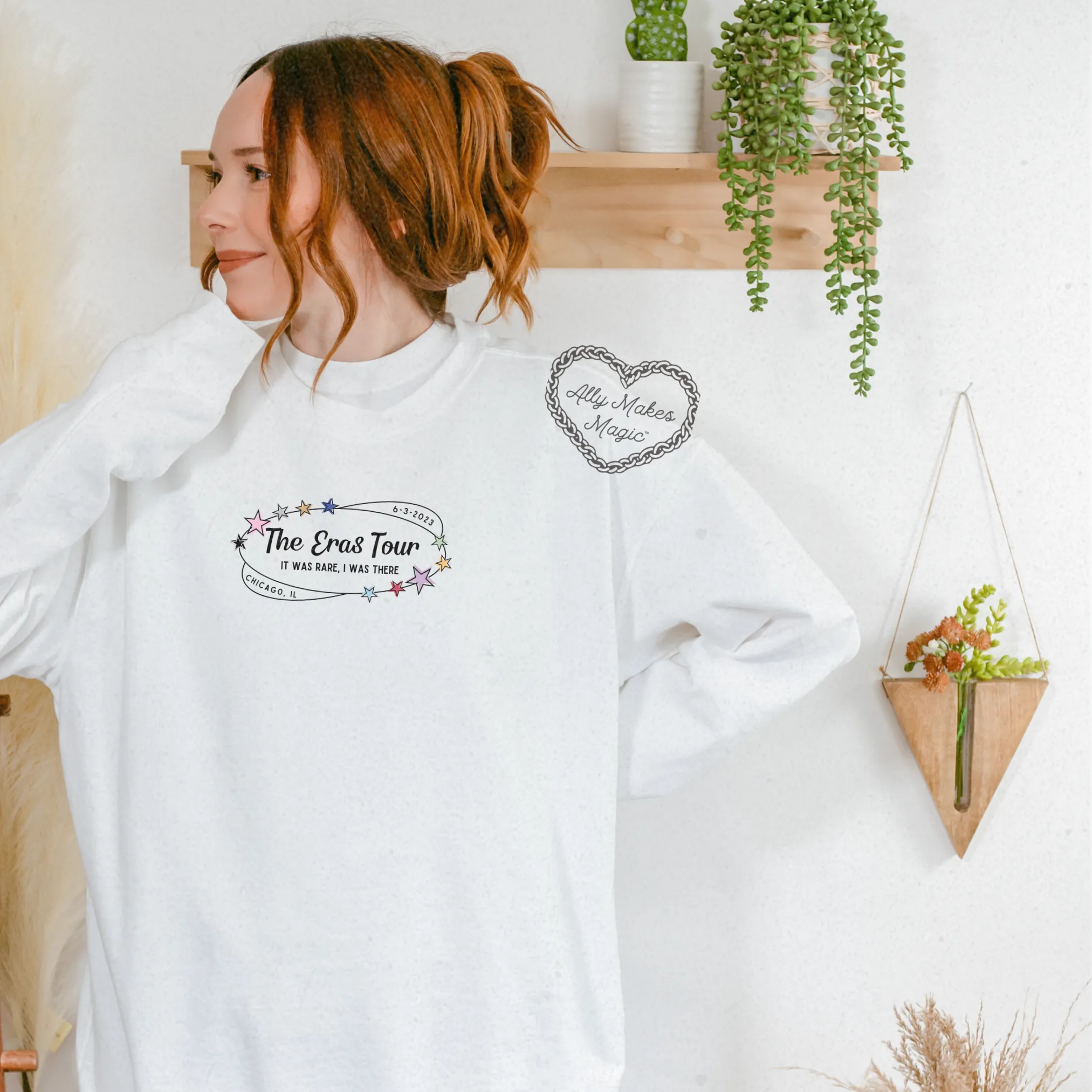 chicago night 2 pullover | comfort colors *custom* sold by Ally Makes Magic product image thumbnail 2