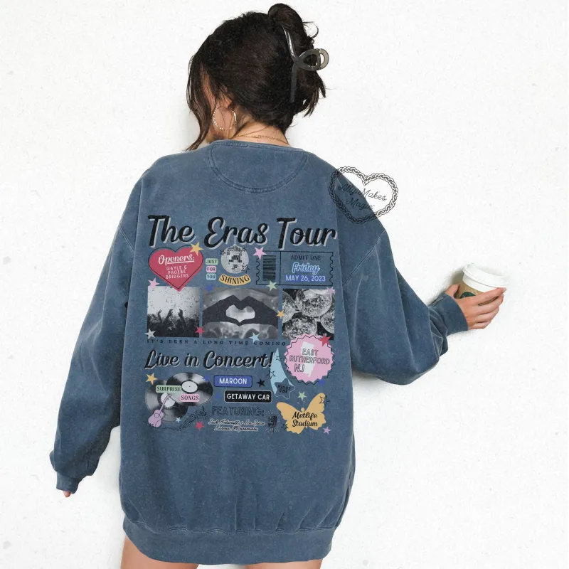 east rutherford night 1 pullover | comfort colors *custom* sold by Ally Makes Magic
