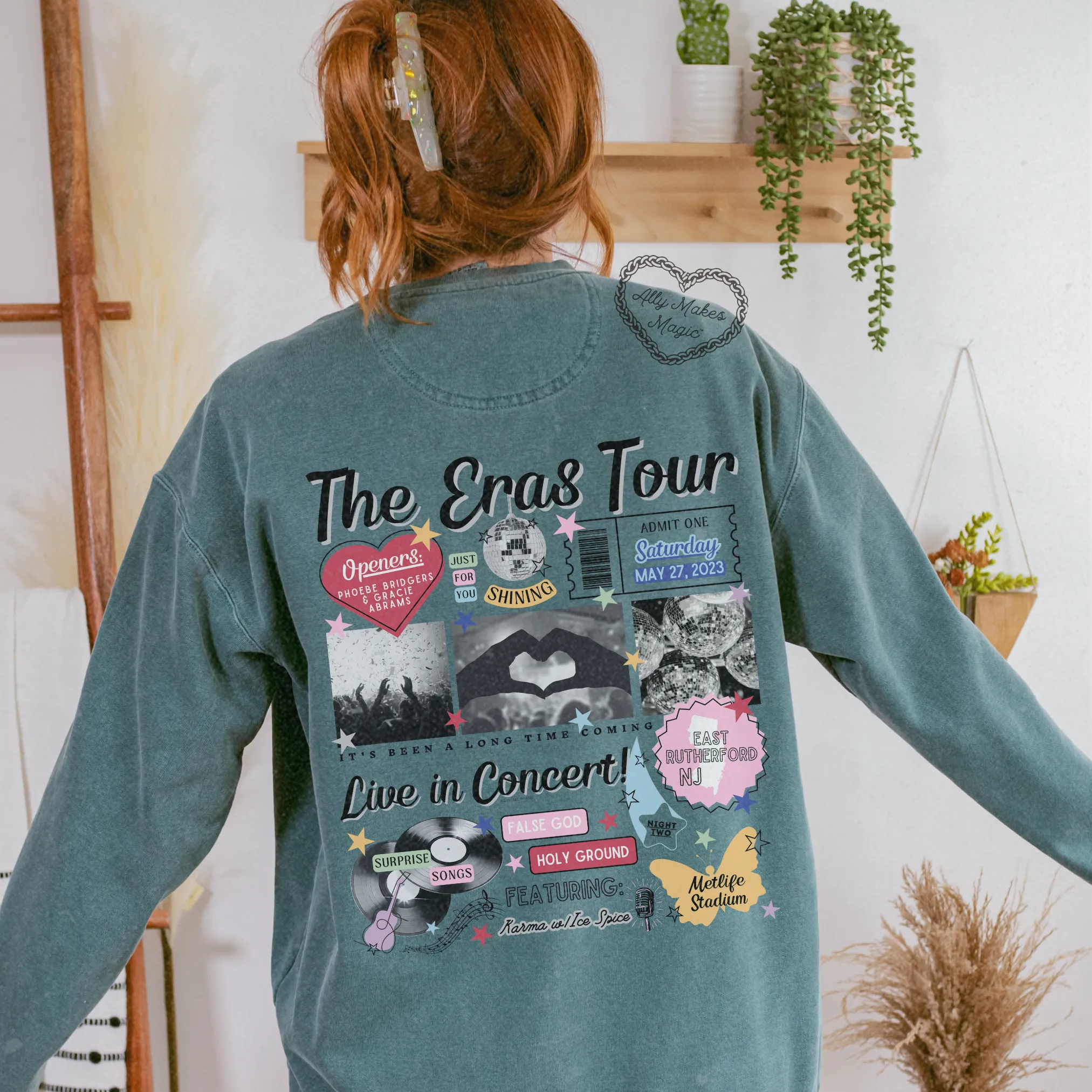 east rutherford night 2 pullover | comfort colors *custom* sold by Ally Makes Magic product image thumbnail 4