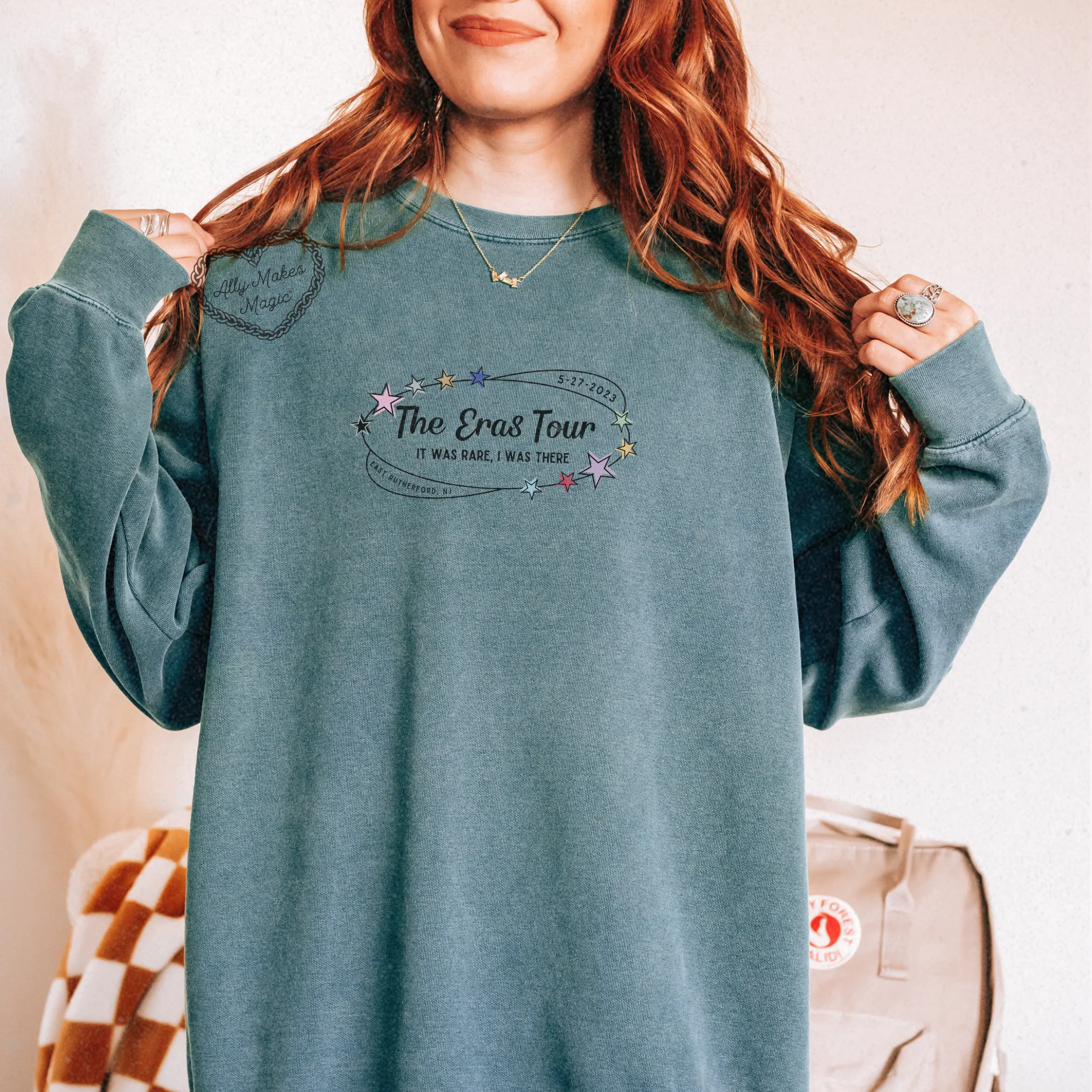 east rutherford night 2 pullover | comfort colors *custom* sold by Ally Makes Magic product image thumbnail 3