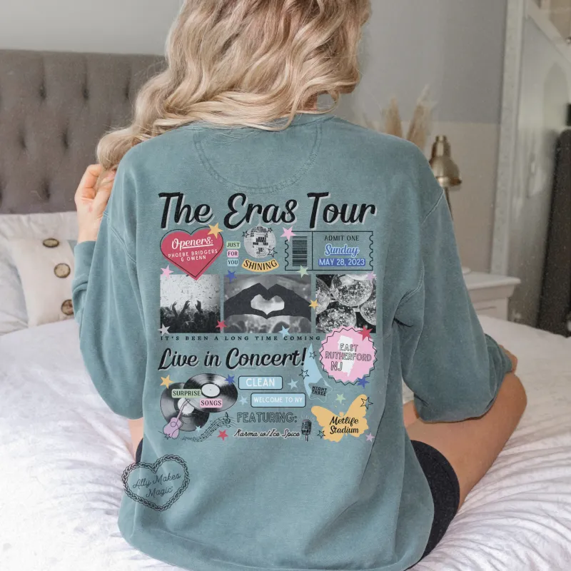 east rutherford night 3 pullover | comfort colors *custom* sold by Ally Makes Magic